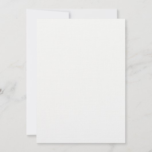 "Walk with Me" Einladungs-Design für Hochzeiten Einladung (Rückseite)