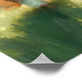 Walk With Me Jesus _ Christian Wall Art _ Jesus Wa Poster (Ecke)