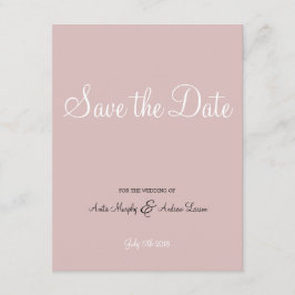 "Walk with Me" Save the Date Design