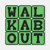 Walkabout, Australian Adventure Magnet (Vorne)