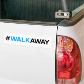 #WalkAway Autoaufkleber (kundengerechte Farbe) (Auf Lkw)