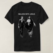 Walken mit Jesus Christopher Walken Comfy Graphic T-Shirt (Design vorne)