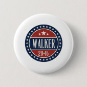 Walker 2016 Abzeichen Stars und Circles Button (Vorderseite)