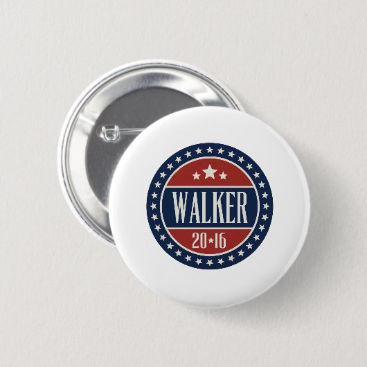 Walker 2016 Abzeichen Stars und Circles Button (Vorne & Hinten)