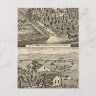 Walker, Ball Residenzen Postkarte