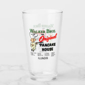 Walker Bros. Illinois, das Original Pancake House. Glas (Vorderseite)