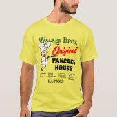 Walker Bros. Illinois, das Original Pancake House. T-Shirt (Vorderseite)