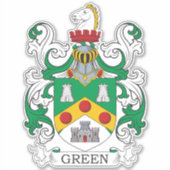 Walker Familienwappen Aufkleber (Vorderseite)