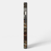 Walker Hiker Cool Monogram iPhone Hülle (Linke Seite)
