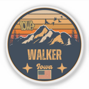 Walker, Iowa Aufkleber