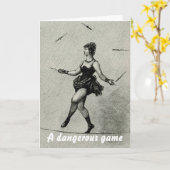 Walker/Jongler Karte (Gelbe Blume)