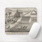 Walker, Knittel-Residenzen, Bauernhöfe Mousepad (Mit Mouse)