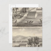 Walker, Knittel-Residenzen, Bauernhöfe Postkarte (Vorne/Hinten)