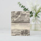 Walker, Knittel-Residenzen, Bauernhöfe Postkarte (Stehend Vorderseite)