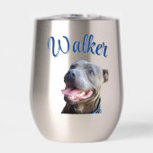 Walker Name mit Staffy Bull Terrier, (Vorderseite)