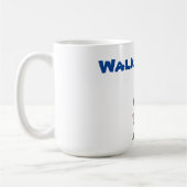 Walker Name mit Staffy Bull Terrier, Coffee Tasse (Links)