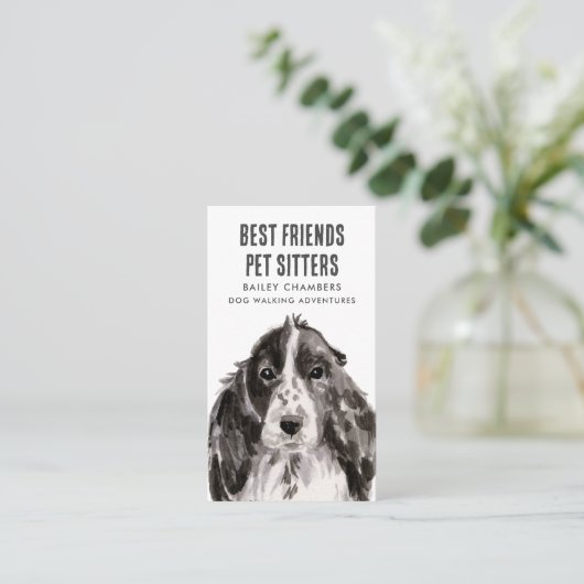 Walker Visitenkarte (Stehend Vorderseite)