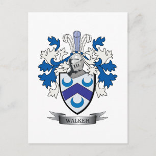 Walker-Wappen Postkarte