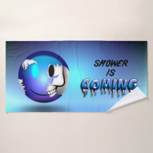 Walkermoji-Badetuch Badehandtuch