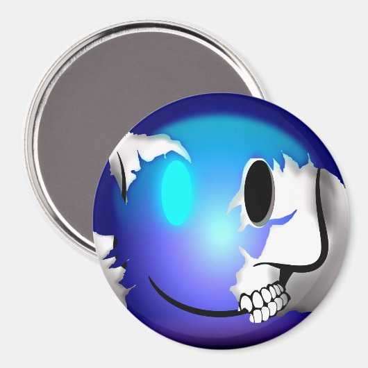 Walkermoji Magnet (Vorderseite/Rückseite)