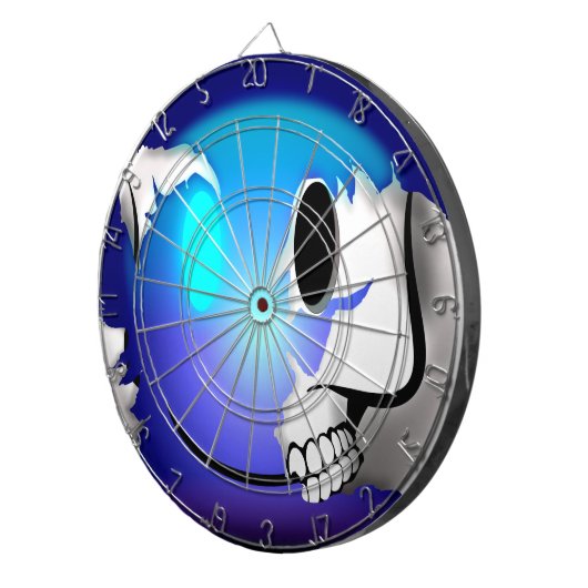 Walkermoji-Wurfpfeil Dartscheibe (Vorderseite rechts)