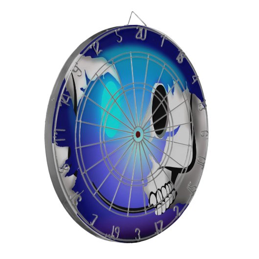 Walkermoji-Wurfpfeil Dartscheibe (Vorderseite Links)