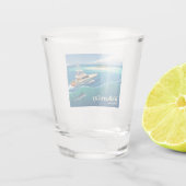 Walkers Cay Bahamas Schnapsglas (Rückseite)