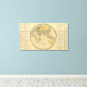 Walker's Geographic Pastime Leinwanddruck (Insitu (Holzboden))