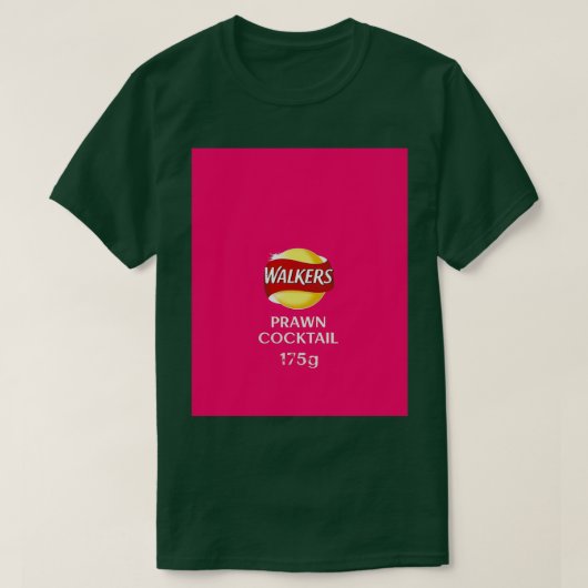 Walkers Pracht Cocktail Crisps Design  T-Shirt (Design vorne)
