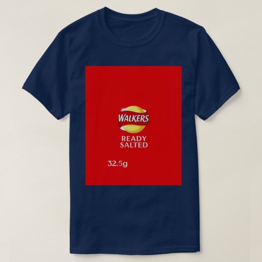 Walkers Ready Salate Crisps Design  T-Shirt (Design vorne)