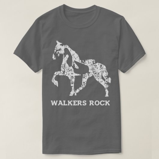Walkers Rock Tee Tennessee Walking Horse Shirt (Design vorne)