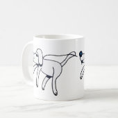 Walkies, Doggy. Kaffeetasse (Vorderseite Links)