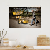 Walkin' mit G-Man Poster (Küche)