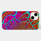 Walkin' On Sun Shine Psychedelic 3D Case-Mate iPhone Hülle (Rückseite (Horizontal))
