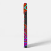 Walkin' On Sun Shine Psychedelic 3D iPhone Hülle (Linke Seite)