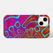 Walkin' On Sun Shine Psychedelic 3D iPhone Hülle (Rückseite (Horizontal))