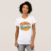 Walkin über Sunshine Retro T-Shirt (Vorne ganz)