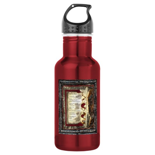 Walking Alone Water Bottle Edelstahlflasche (Vorderseite)