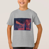 walking at night lofi style T-Shirt (Vorderseite)