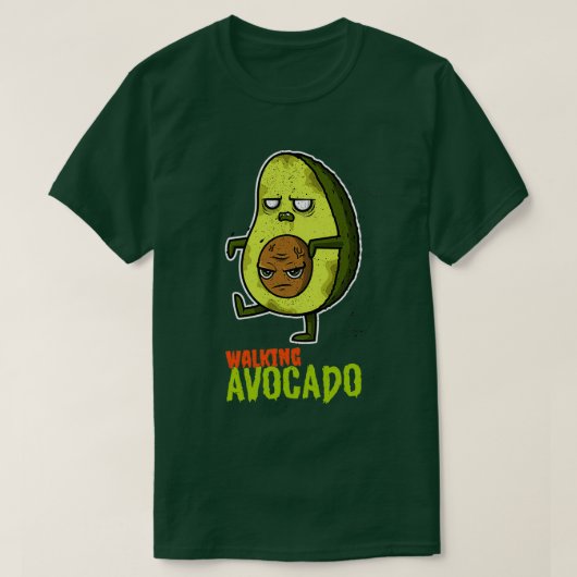 Walking Avocado T-Shirt (Design vorne)