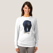 Walking Black Bar Animal-Lover-Shirt T-Shirt (Vorne ganz)