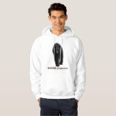 Walking Black Bar Wildlife Supporter Hoodie (Vorne ganz)