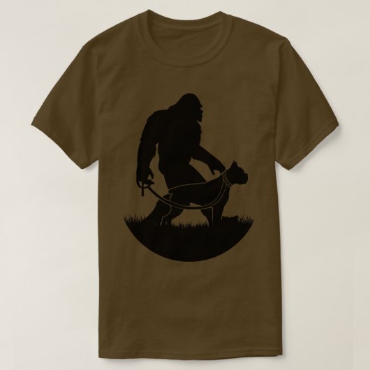 Walking Boxer Dog T-Shirt (Design vorne)