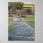 Walking Bridge Poster (Vorne)
