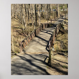Walking Bridge Poster