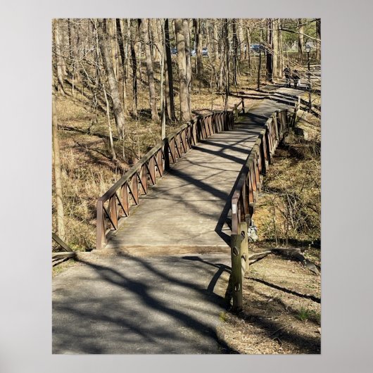 Walking Bridge Poster (Vorne)