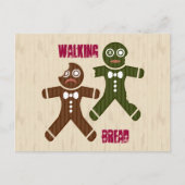 Walking Brot Postkarte (Vorderseite)