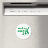 WALKING BUDDIES Motivation zu Fuß Magnet (In Situ (Geschirrspüler))