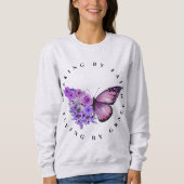 Walking by faith sweatshirt (Vorderseite)