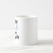 Walking by Faith Tripping Constantly Bible Quote Kaffeetasse (Mittel)